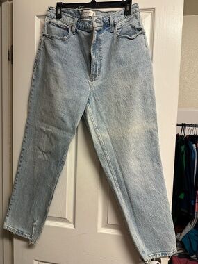 Abercrombie & Fitch High-Rise Light Blue Women's Jeans